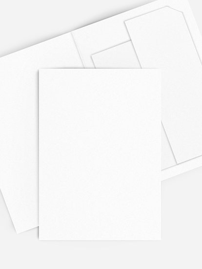 Formatvorlage Klappkarte hoch mit Einsteckkarten