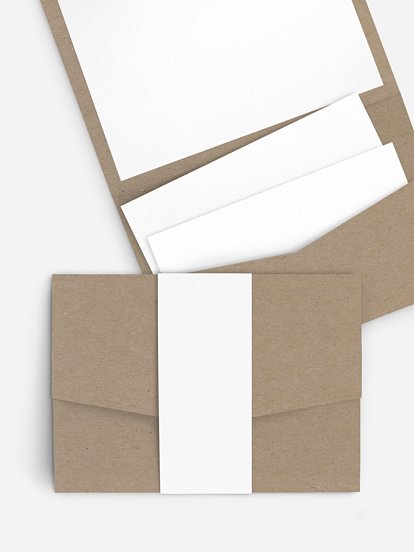 Formatvorlage Pocketfold unbedruckt