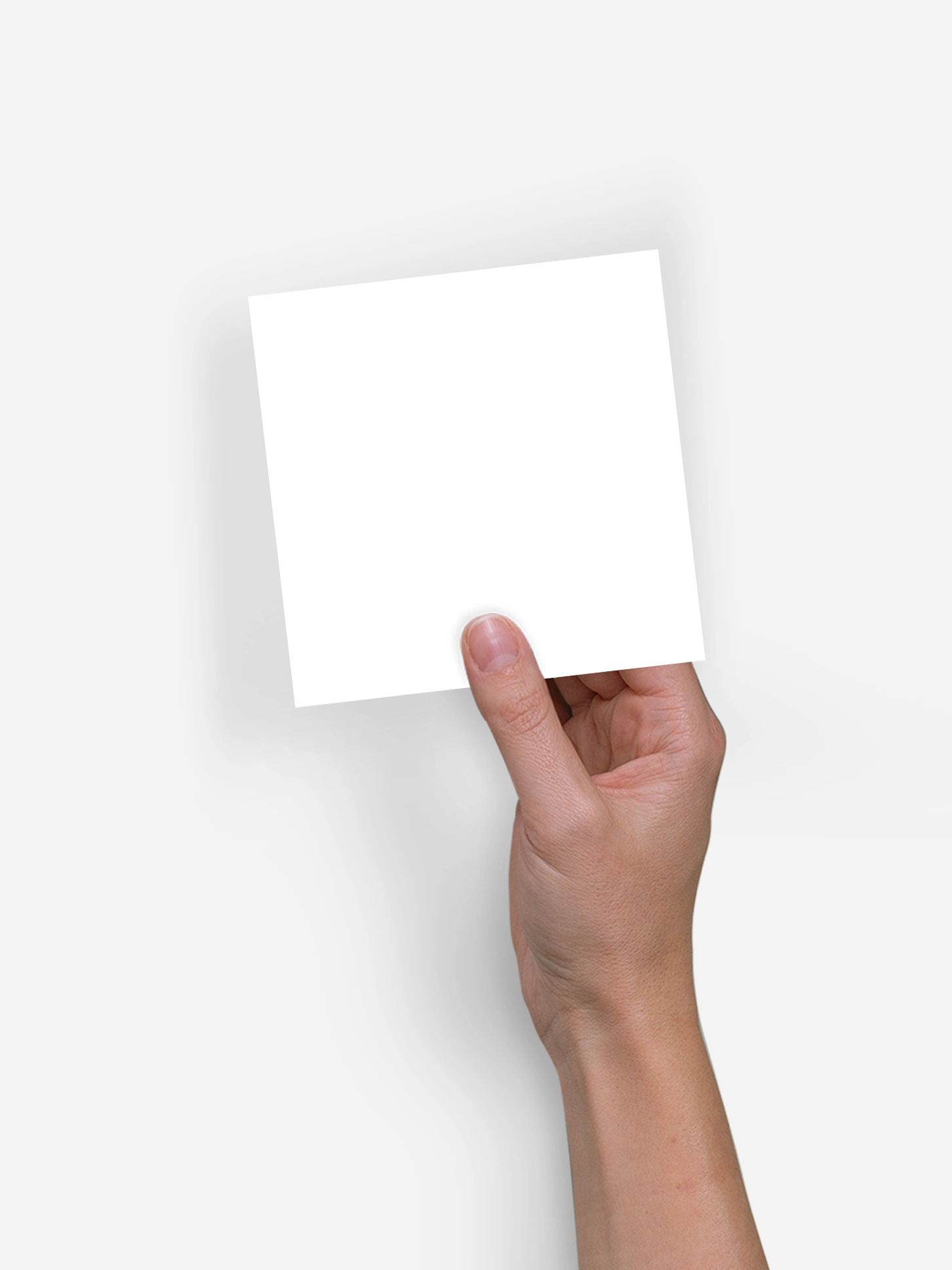 Formatvorlage Kleine quadratische Postkarte