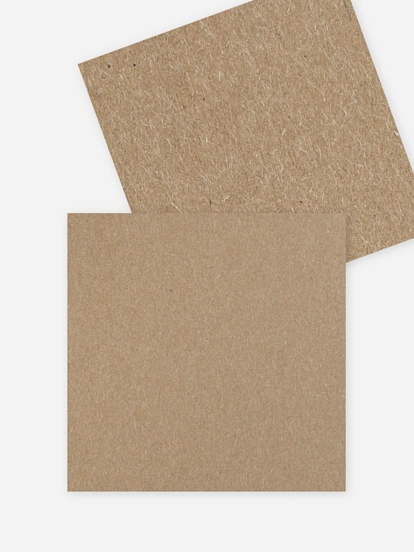 Formatvorlage Quadratische Postkarte Kraftpapier