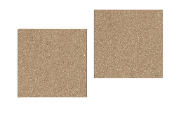 Formatvorlage Kleine Quadratische Postkarte Kraftpapier