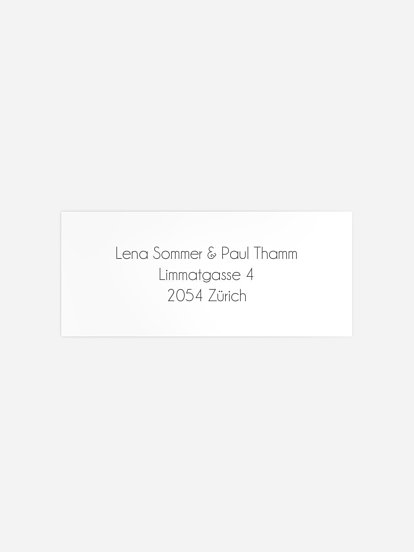 Absenderaufkleber Taufe Formatvorlage