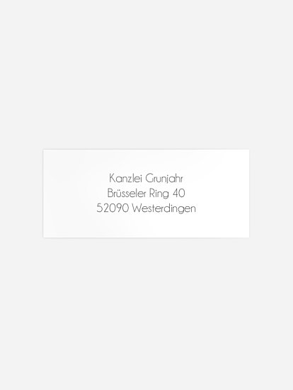 Absenderaufkleber geschäftl. Weihnachten Formatvorlage