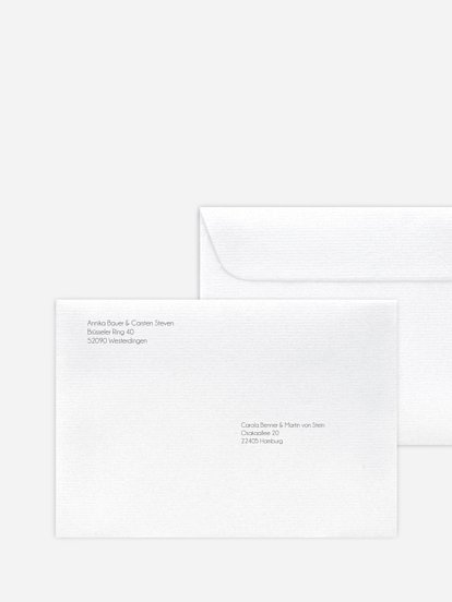 Bedruckte Umschläge Geburt Formatvorlage