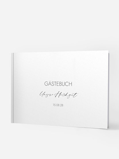 Gästebuch Formatvorlage