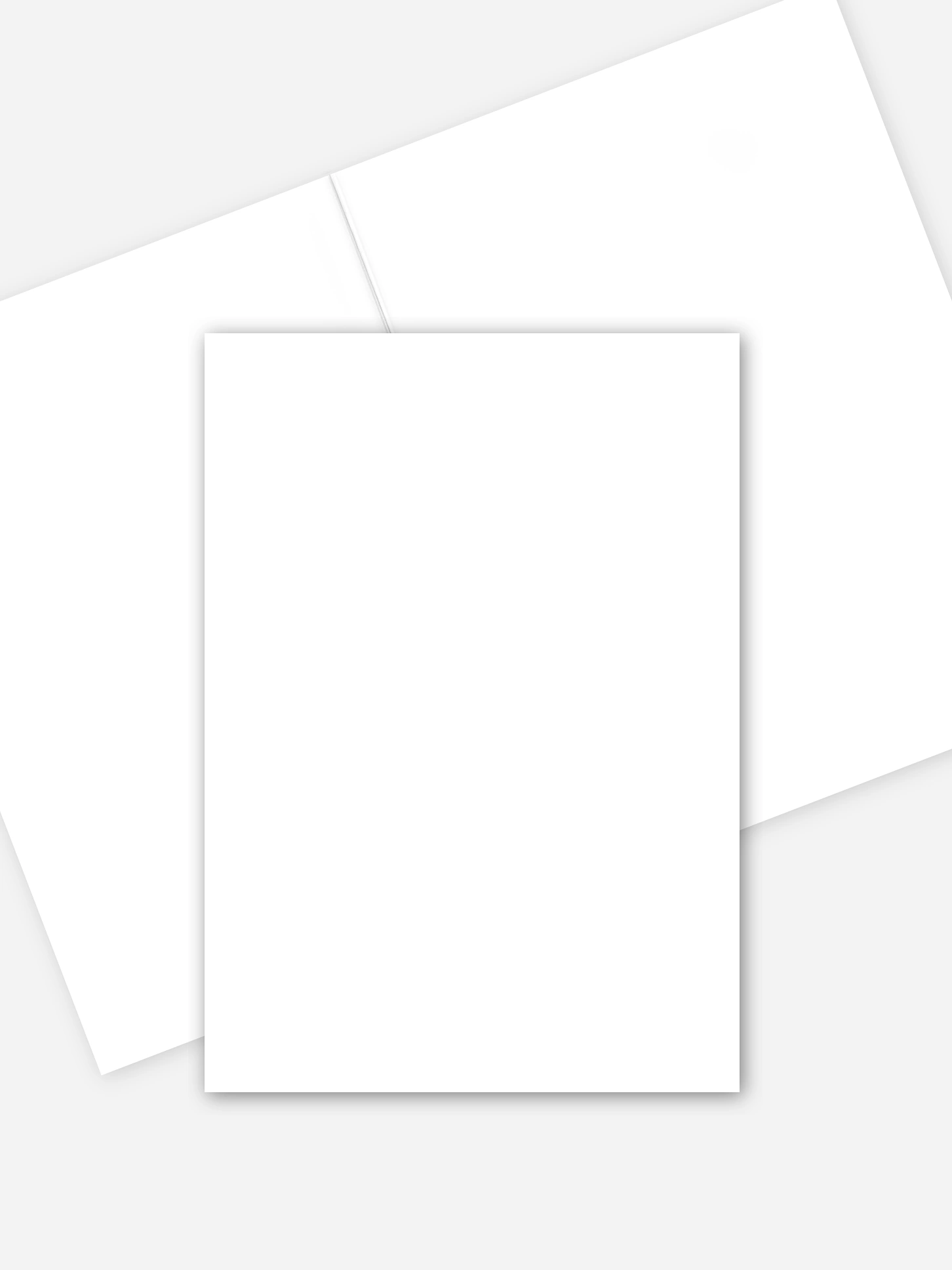 Zwillingskarte Formatvorlage