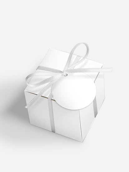 Gastgeschenkbox personalisiert Formatvorlage