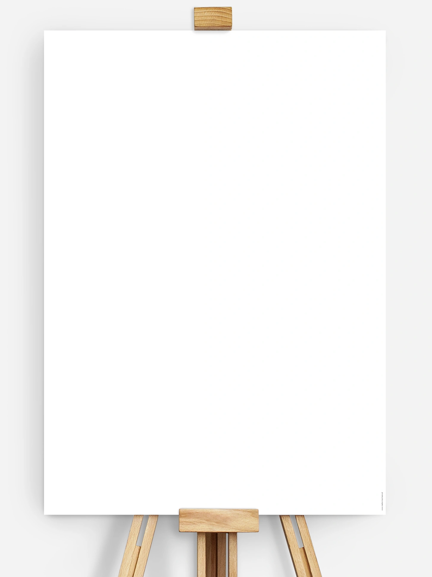 Willkommensschild Formatvorlage
