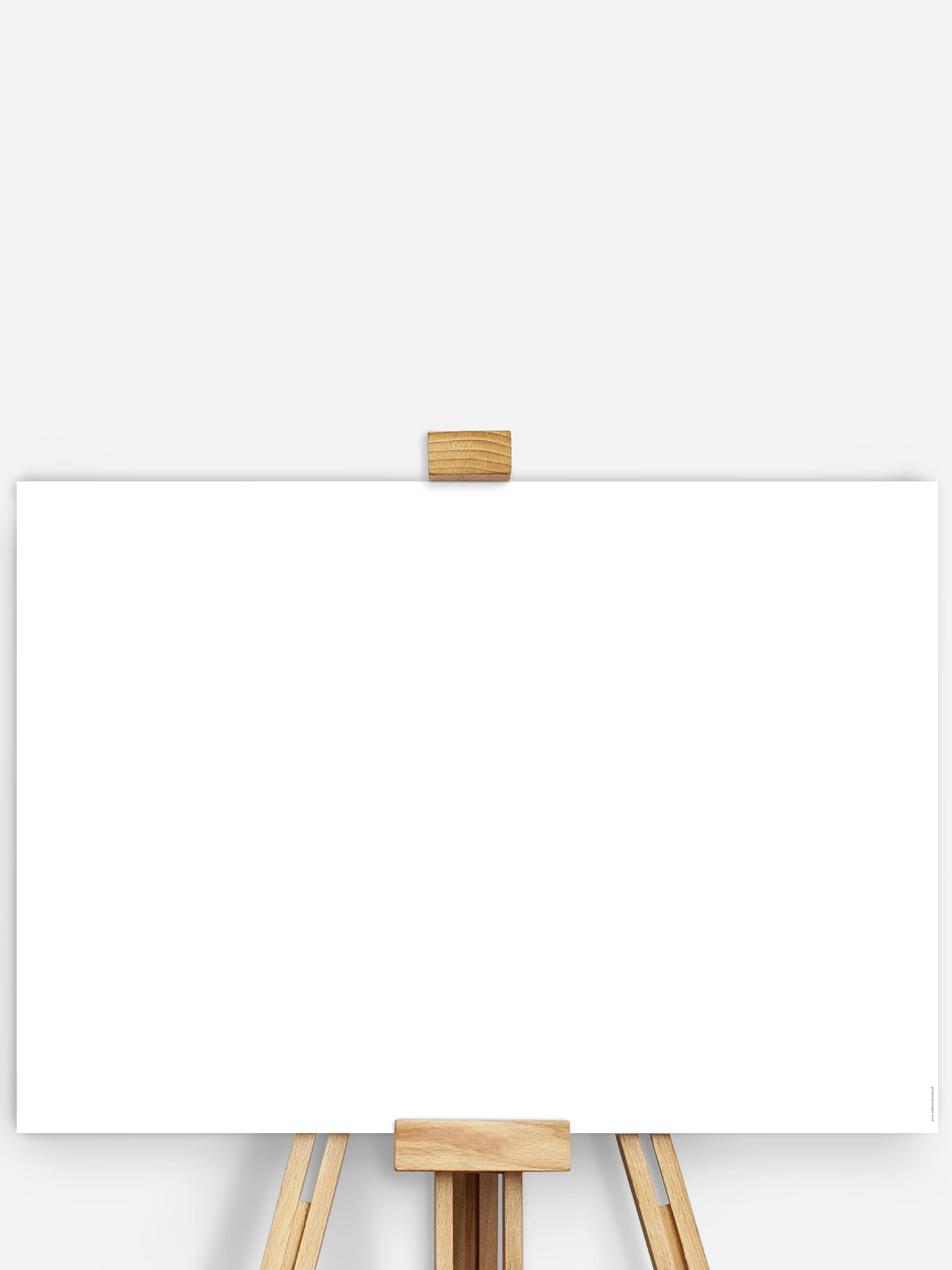Willkommensschild Formatvorlage