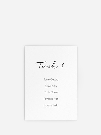 Sitzplan Kreativ Formatvorlage