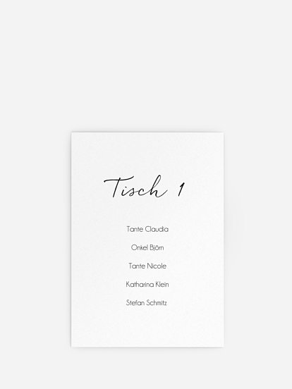 Sitzplan Kreativ Formatvorlage