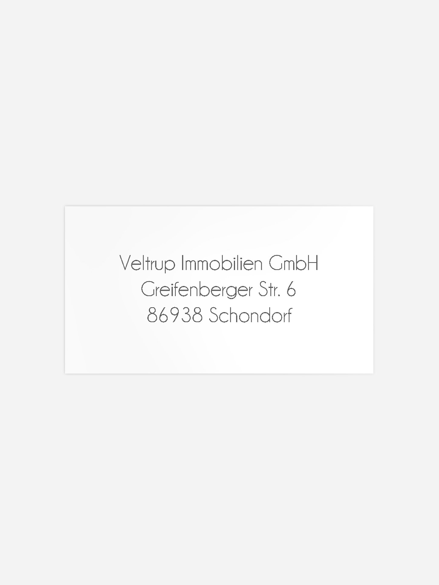 Empfängeraufkleber geschäftl. Weihnachten Formatvorlage