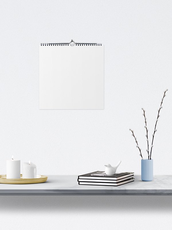 Wandkalender Formatvorlage