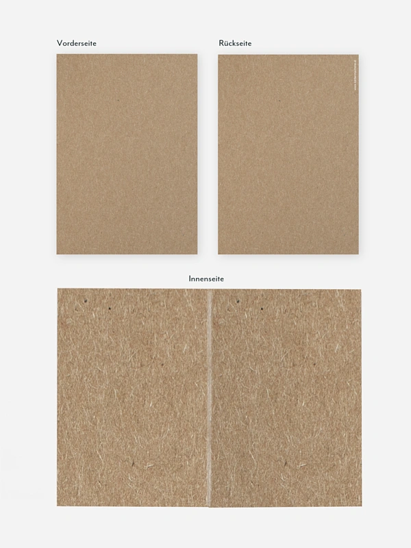 Danksagung Kommunion Formatvorlage Kraftpapier