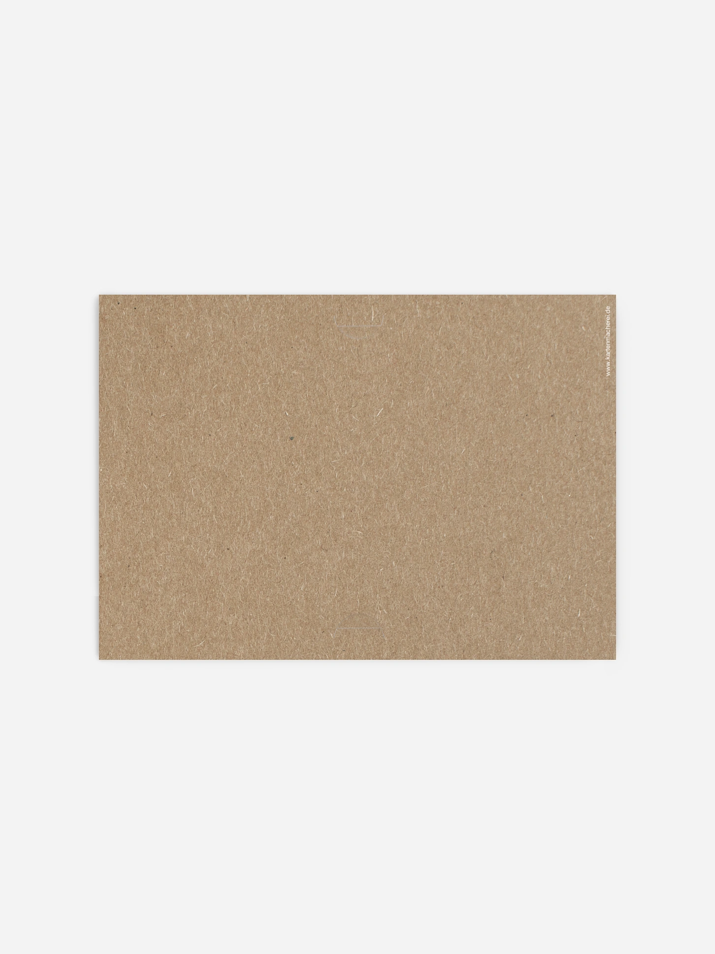 Dankeskarte Taufe Formatvorlage Kraftpapier