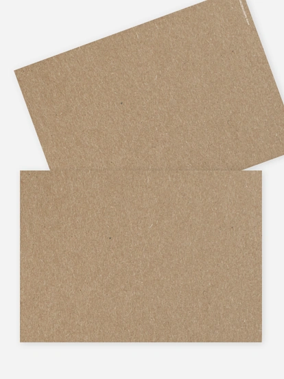 Antwortkarte Hochzeit Formatvorlage Kraftpapier
