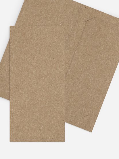 Dankeskarte Hochzeit Formatvorlage Kraftpapier