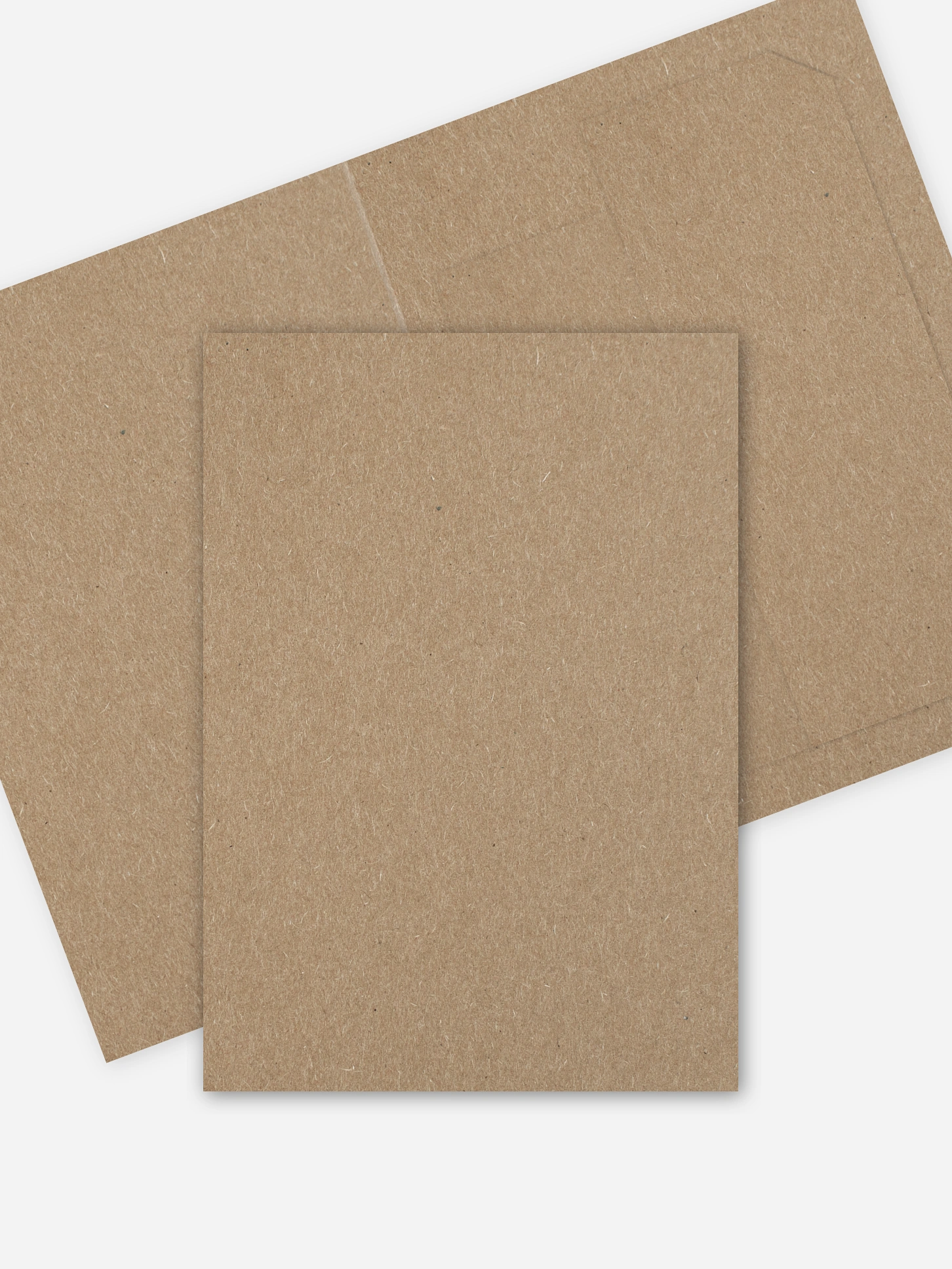 Hochzeitseinladung Formatvorlage Kraftpapier