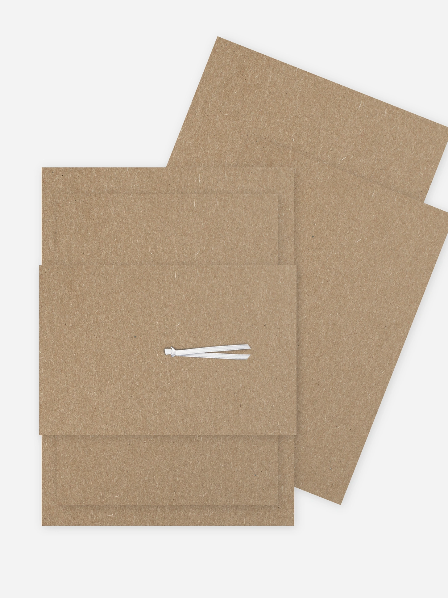 Hochzeitseinladung Formatvorlage Kraftpapier
