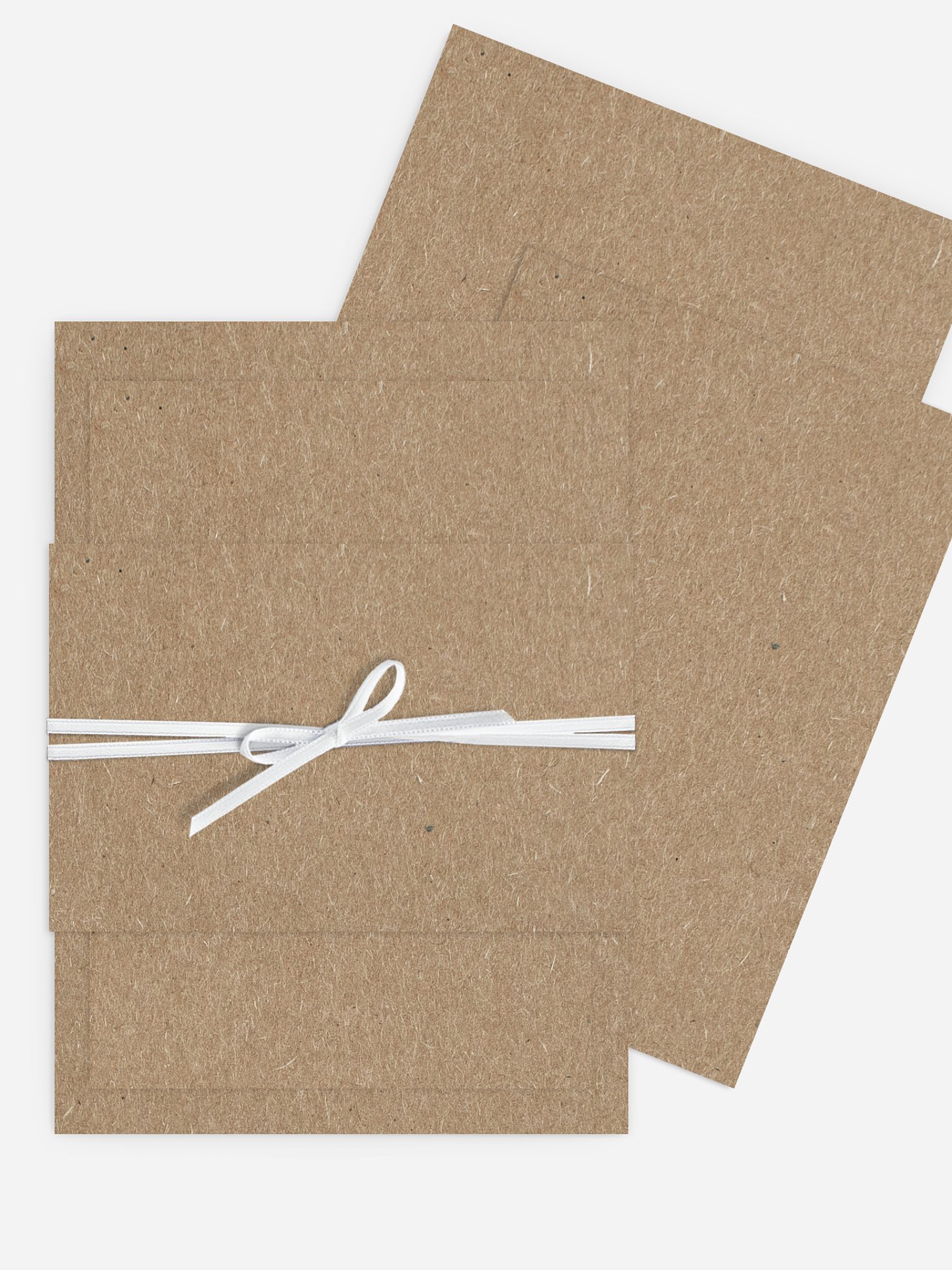Hochzeitseinladung Formatvorlage Kraftpapier