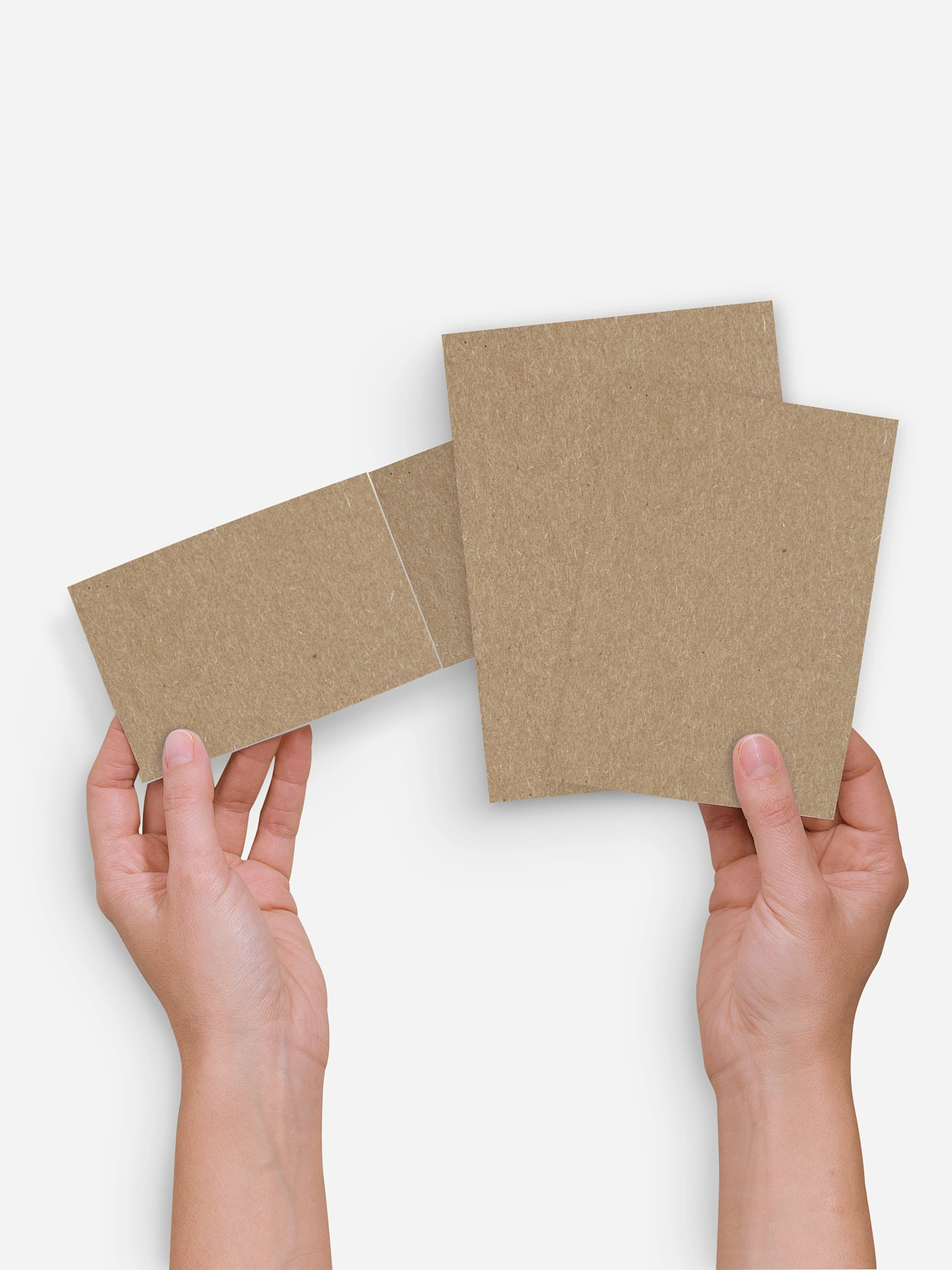 Hochzeitseinladung Formatvorlage Kraftpapier
