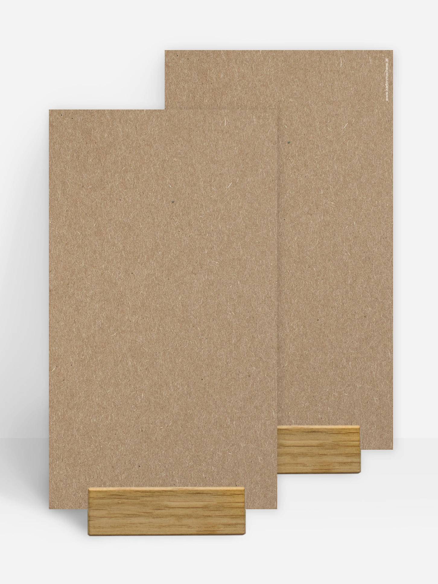 Kirchenheft Hochzeit Formatvorlage Kraftpapier