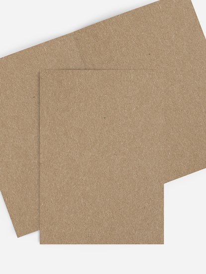 Kirchenheft Hochzeit Formatvorlage Kraftpapier