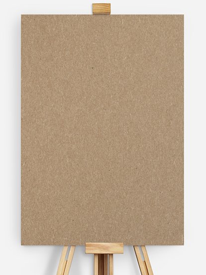 Sitzplan Plakat Formatvorlage Kraftpapier