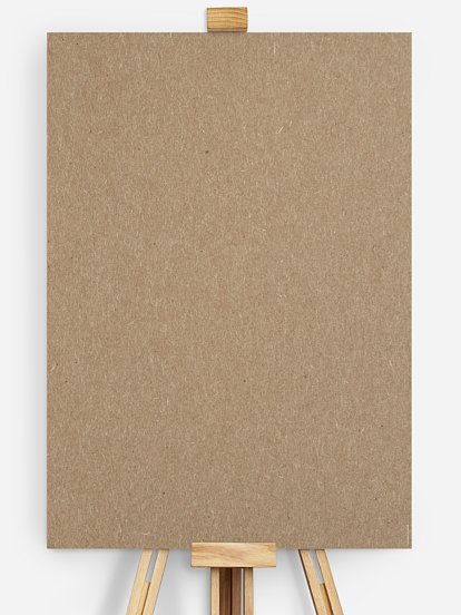 Sitzplan Plakat Formatvorlage Kraftpapier