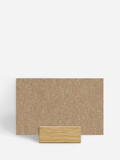 Tischkarte Hochzeit Formatvorlage Kraftpapier