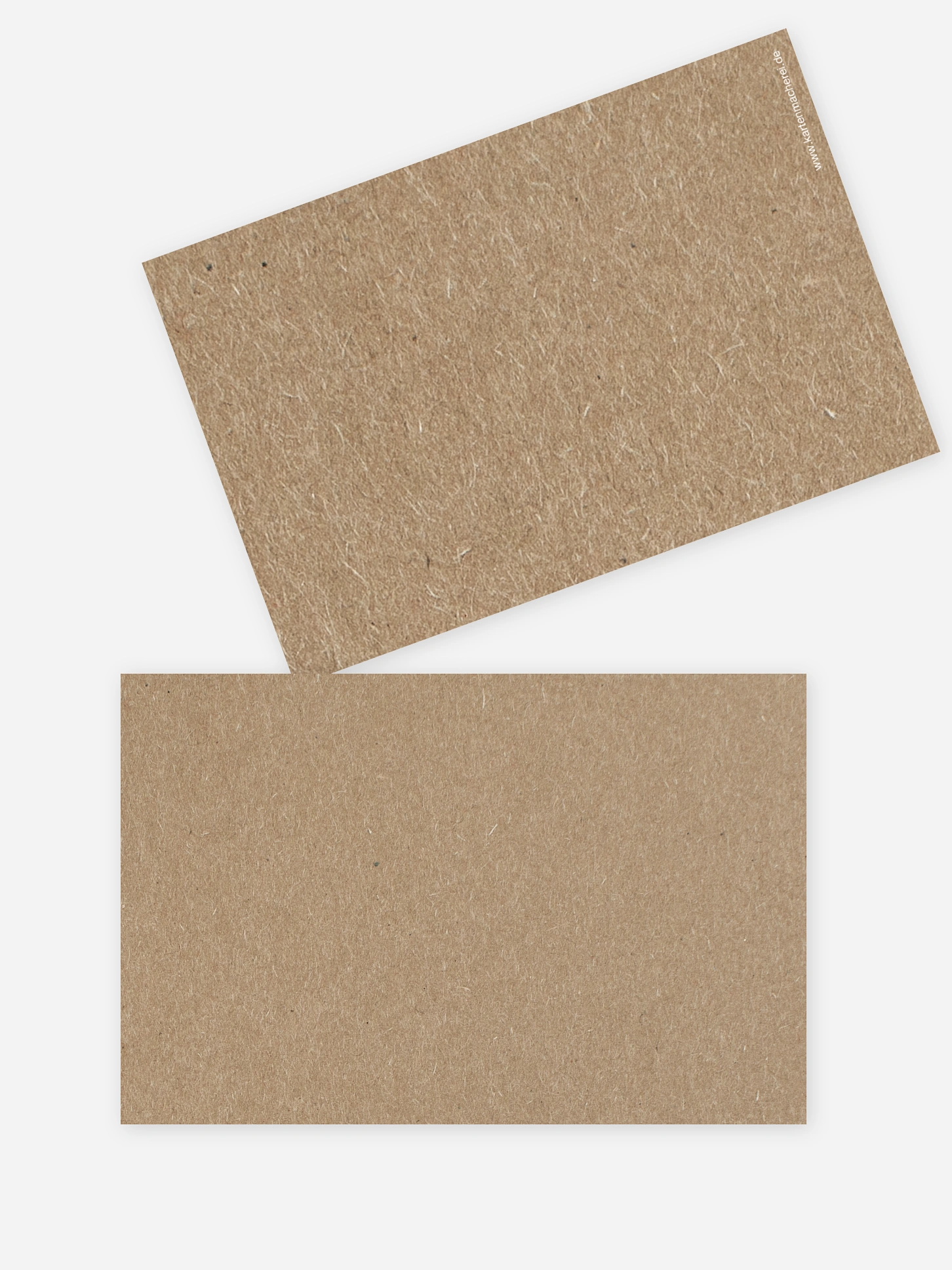 Hochzeit Mini-Einladungskarte Formatvorlage Kraftpapier