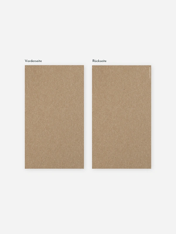 Menükarte Konfirmation Formatvorlage Kraftpapier