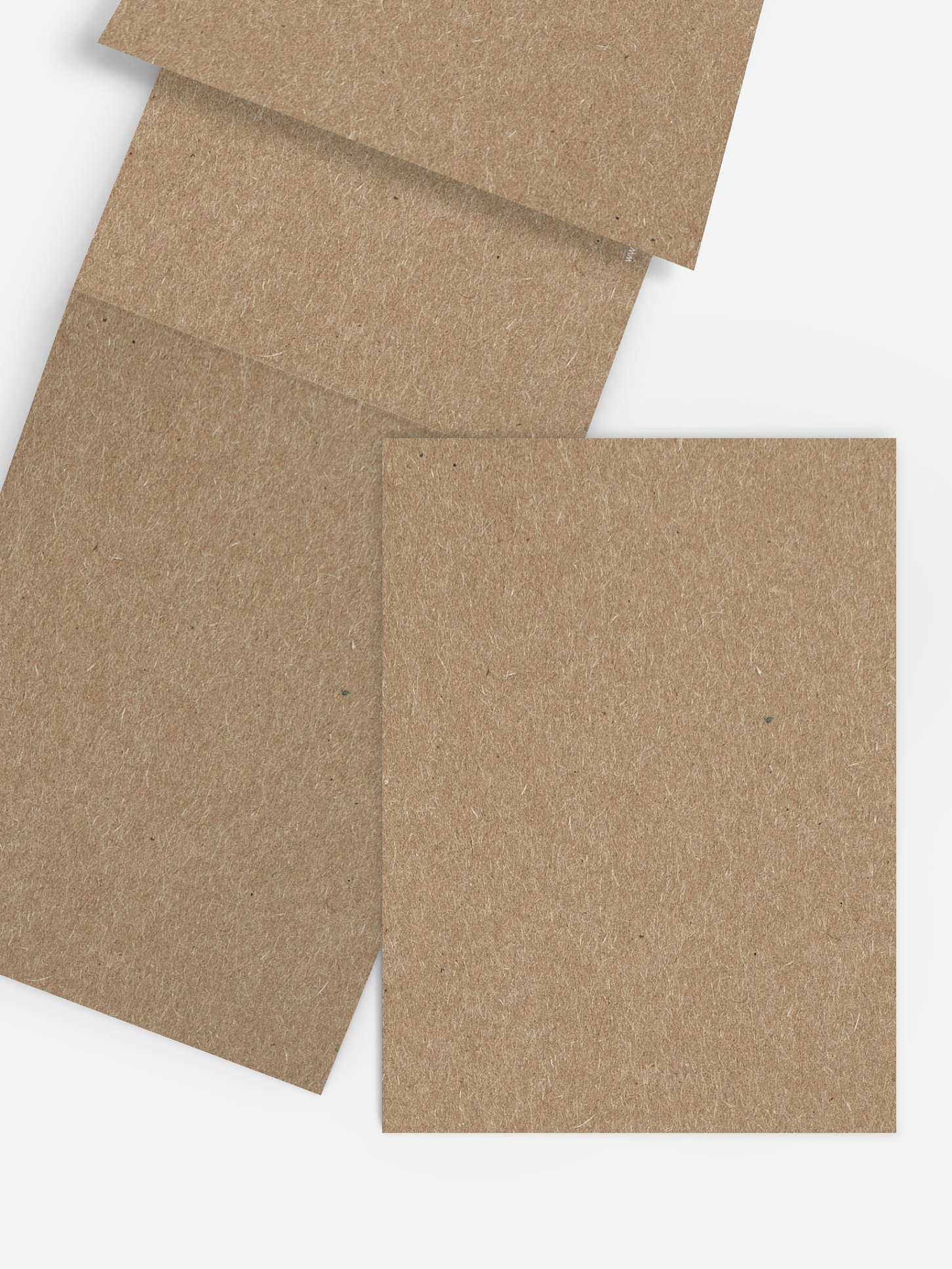 Geschäftliche Weihnachtskarte Formatvorlage Kraftpapier