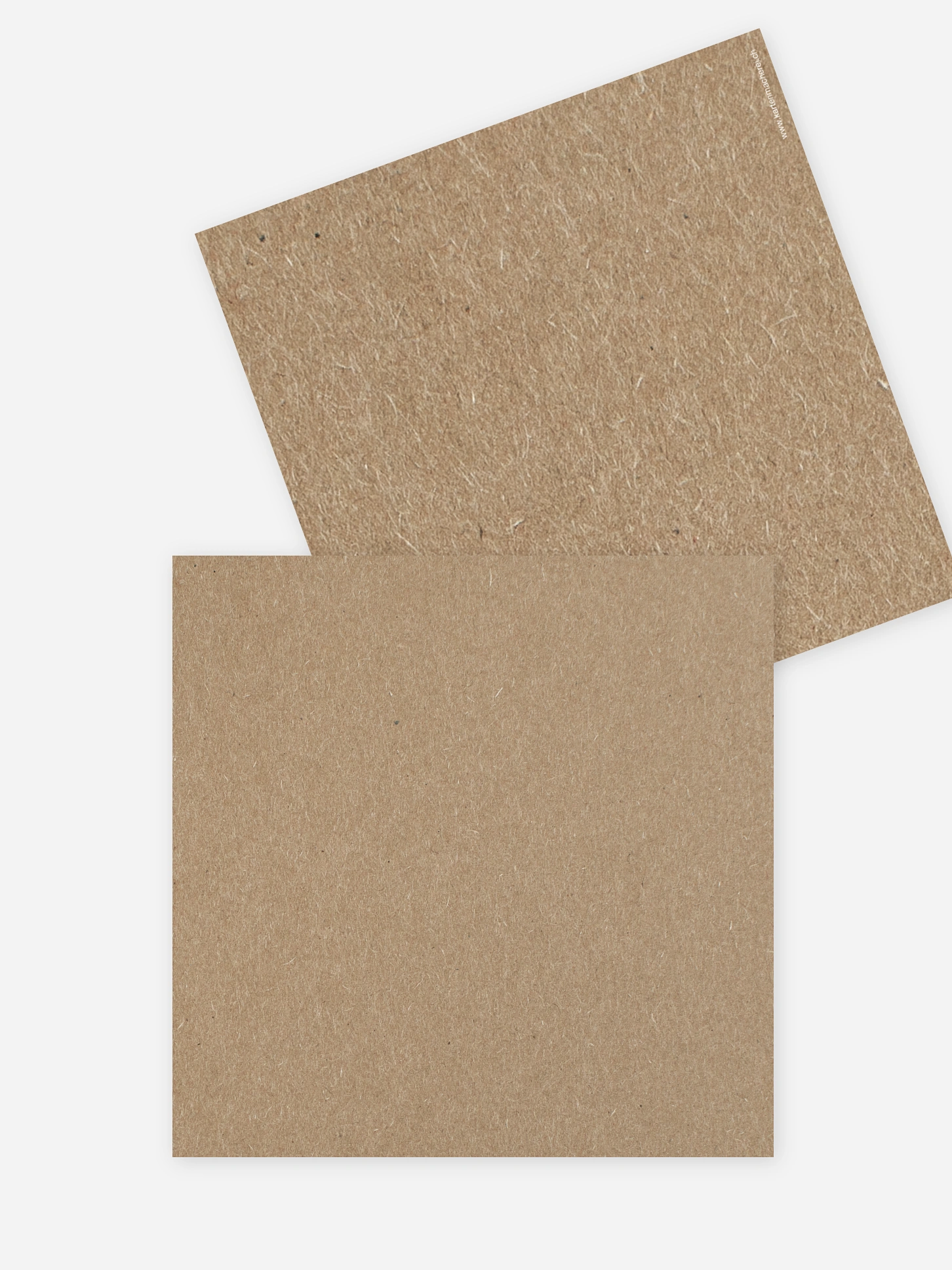 Geschäftliche Weihnachtskarte Formatvorlage Kraftpapier