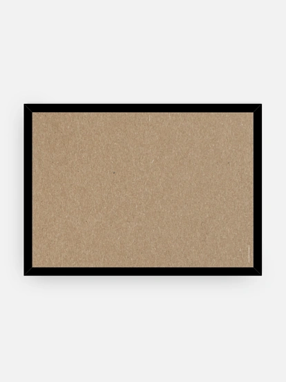 Wandbild Formatvorlage Kraftpapier