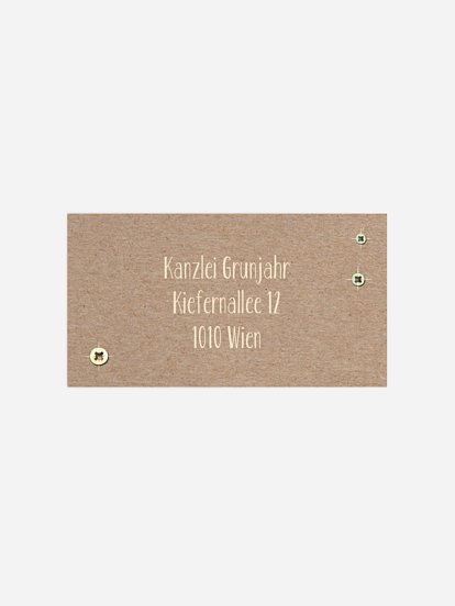 Empfängeraufkleber geschäftl. Weihnachten O Schraubenbaum