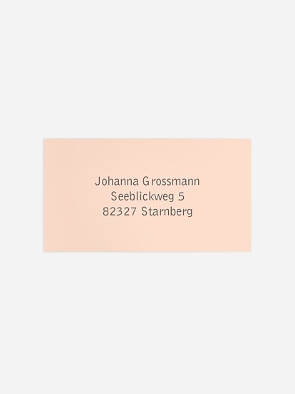 Empfängeraufkleber Party Freiraum