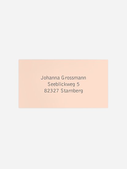 Empfängeraufkleber Party Freiraum