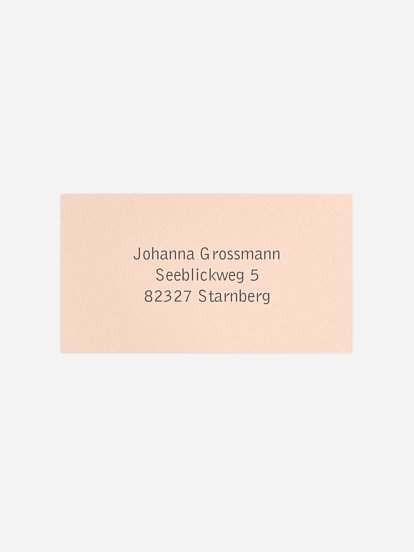 Empfängeraufkleber Party Freiraum