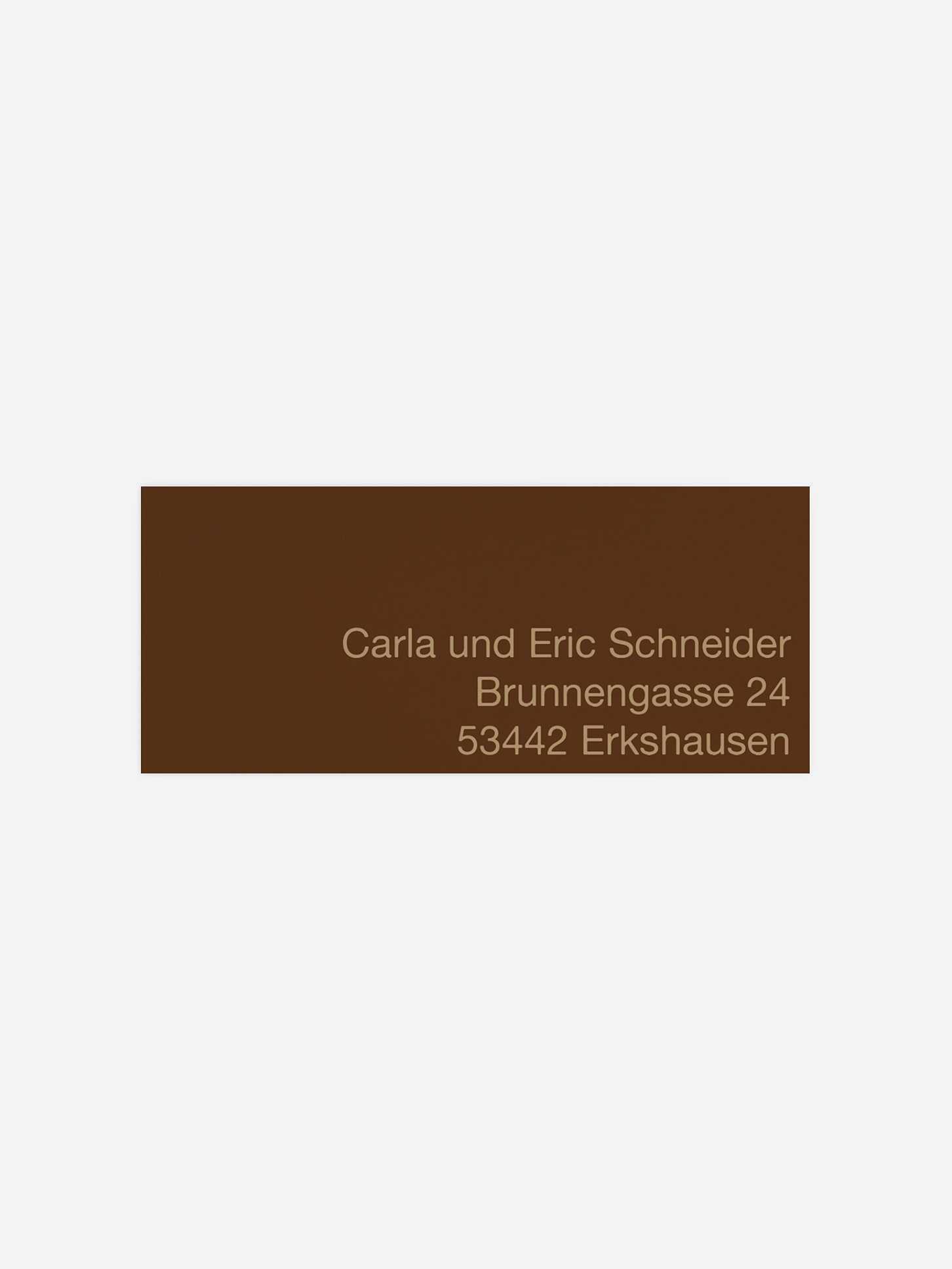Absenderaufkleber Weihnachten Wortstark