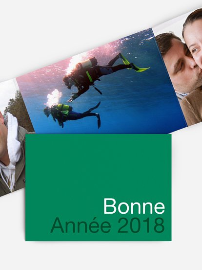 Carte de voeux À la lettre