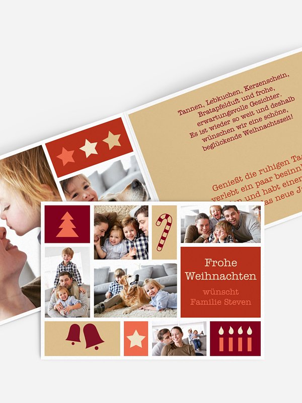 Weihnachtskarte Weihnachtliches
