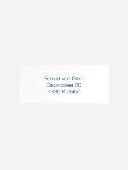 Absenderaufkleber Weihnachten 365-Tage