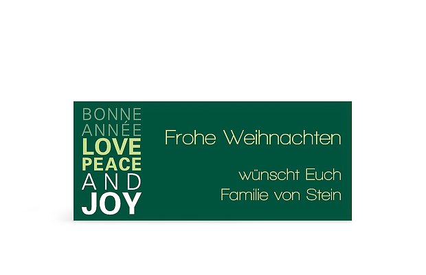 Geschenkaufkleber Weihnachten 365-Tage