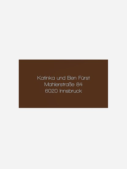 Empfängeraufkleber Weihnachten 365-Tage