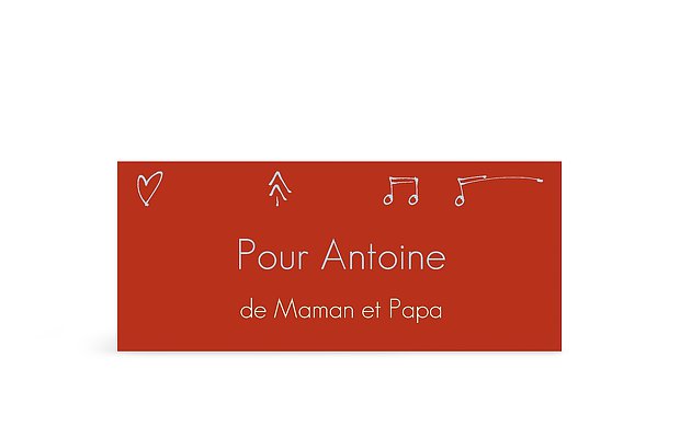 Étiquette cadeau Noël Mon beau sapin