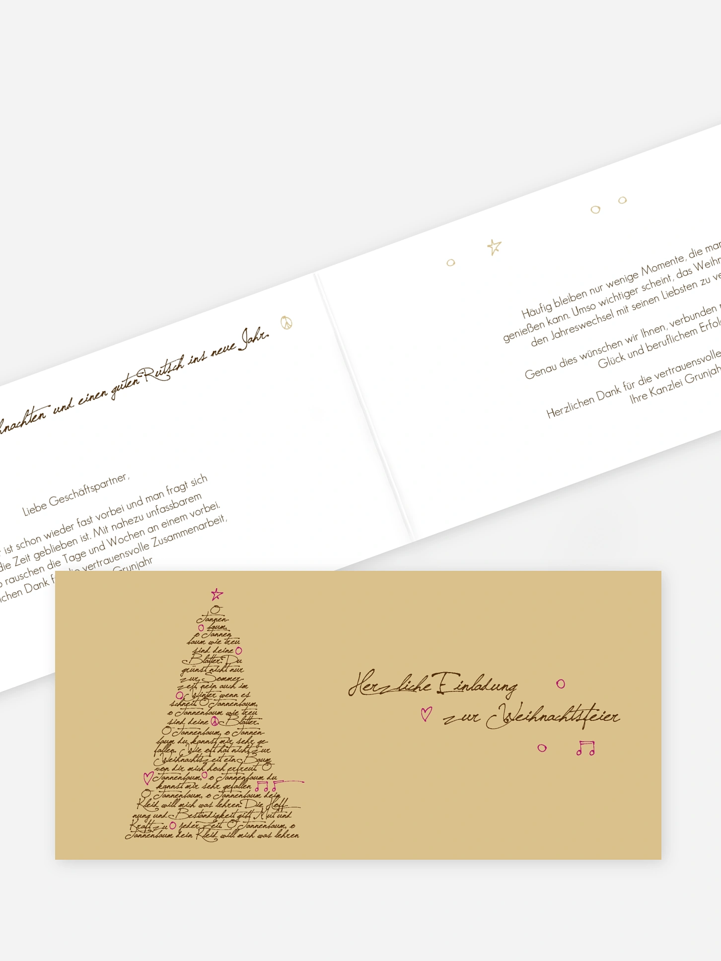 Weihnachtsfeier O Tannenbaum