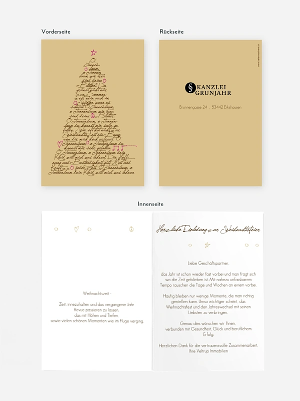 Weihnachtsfeier O Tannenbaum