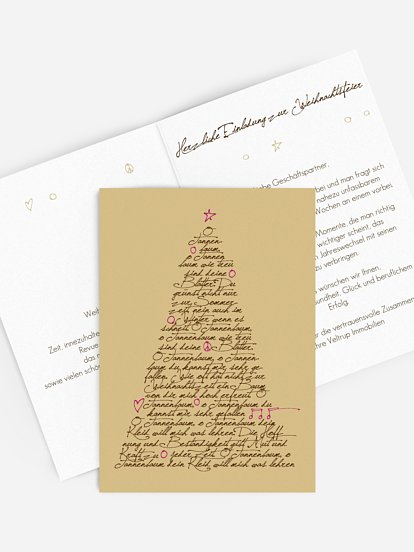 Weihnachtsfeier O Tannenbaum