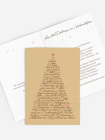 Weihnachtsfeier O Tannenbaum